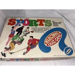 Vintage Remco Electric Sports Quiz 1968 Style 891